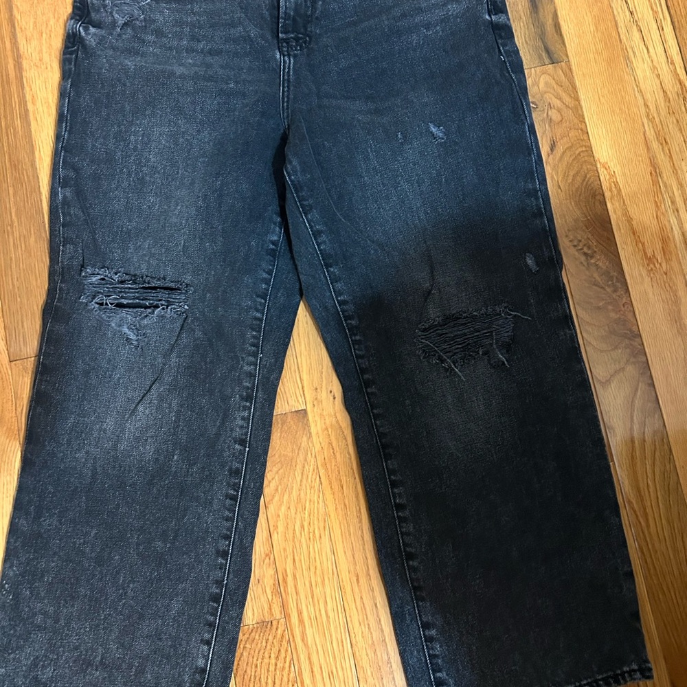 Express 90’s ankle distressed jeans